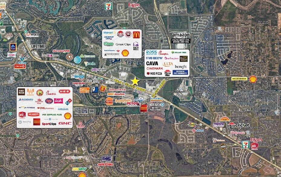 More Photos Of TX Highway 6 Hwy @ Vicksburg Blvd, Missouri City Storefront For Lease