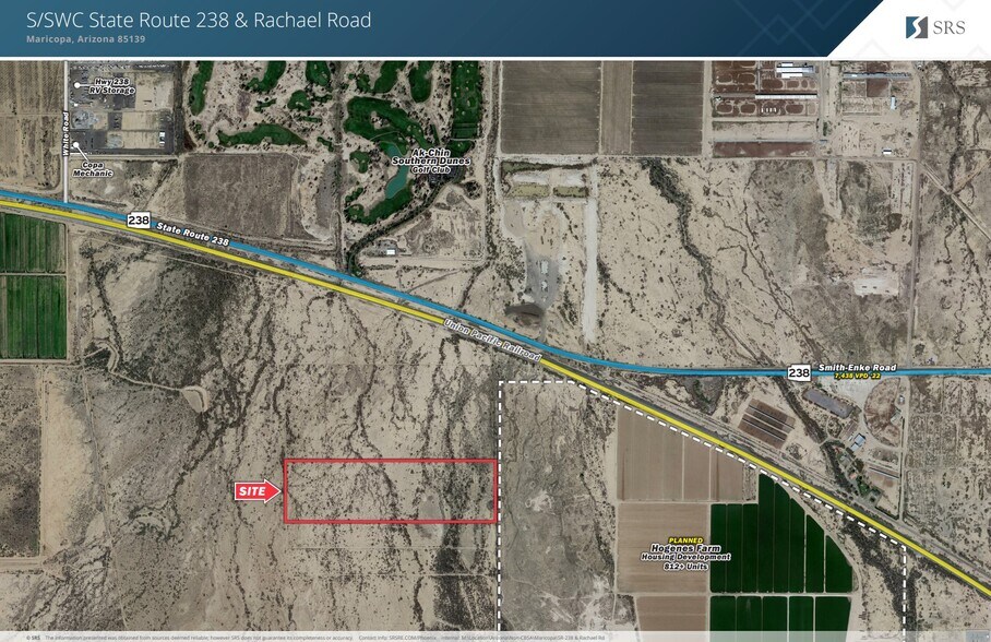 More Photos Of SWC State Route 238 & Rachael Rd, Maricopa Land For Sale