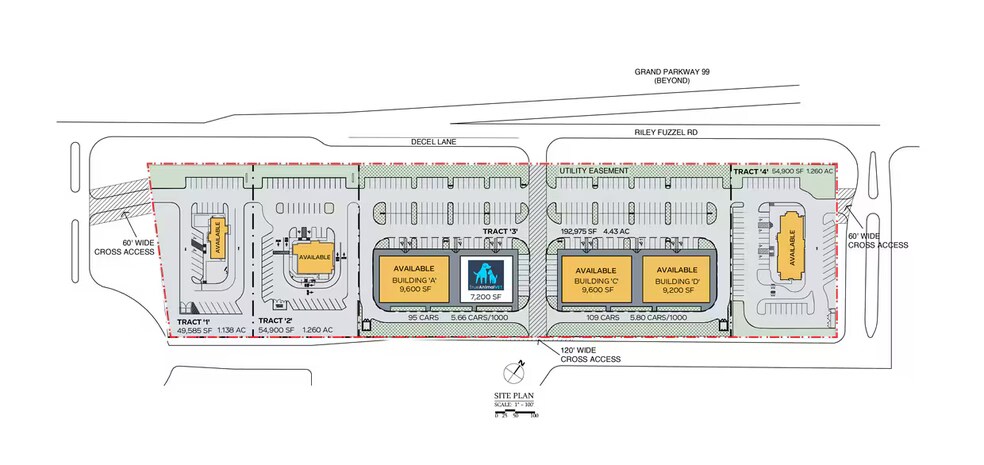 More Photos Of North of Woodson's Reserve & Grand Parkway, Spring Unknown For Lease