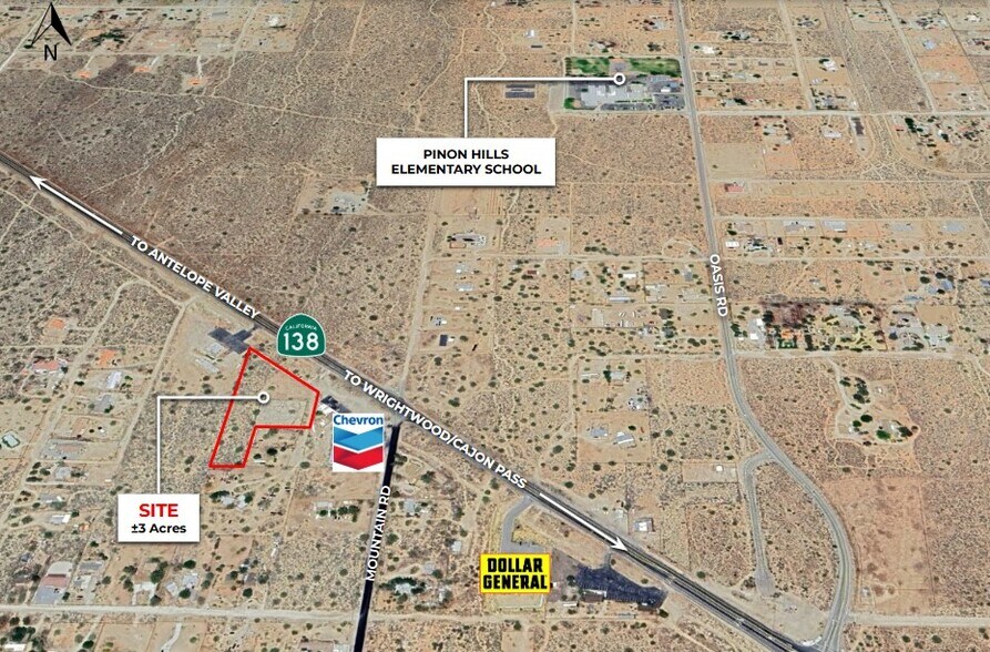 Primary Photo Of SR-138, Pinon Hills Land For Sale