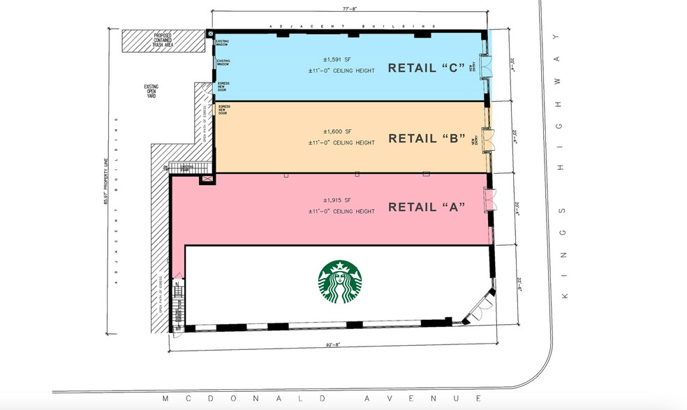 More Photos Of 481 Kings Hwy, Brooklyn Storefront For Lease