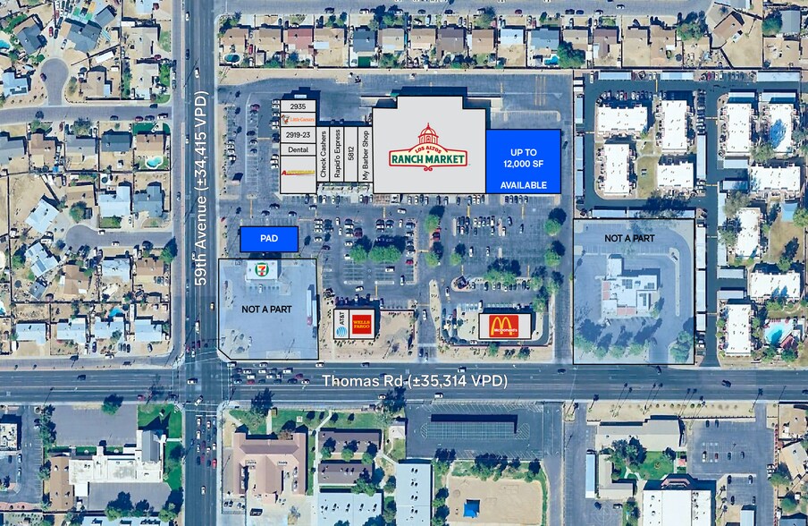 More Photos Of N 59th Ave @ Thomas Rd, Phoenix Unknown For Lease