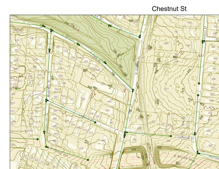 More Photos Of 677 Chestnut St, Greensboro Land For Sale