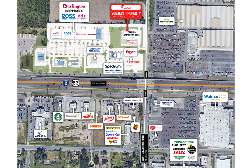 More Photos Of 601 N Cesar Chavez Rd, San Juan General Retail For Sale