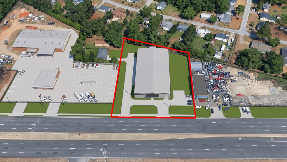 More Photos Of 1543 Gordon Hwy, Augusta Industrial For Lease
