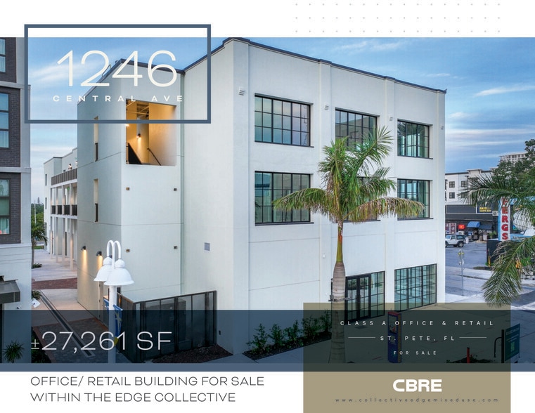 Primary Photo Of 1246 Central Ave, Saint Petersburg Office For Sale