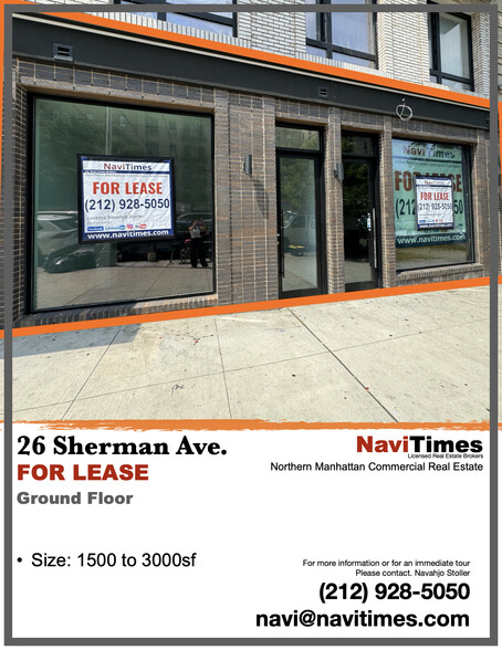 Primary Photo Of 26 Sherman Ave, New York Apartments For Lease