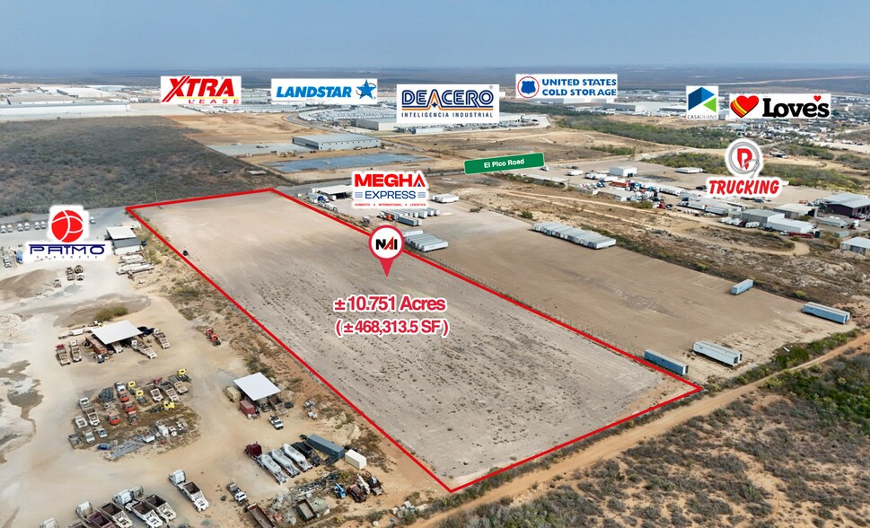 More Photos Of XXX El Pico Rd, Laredo Land For Lease