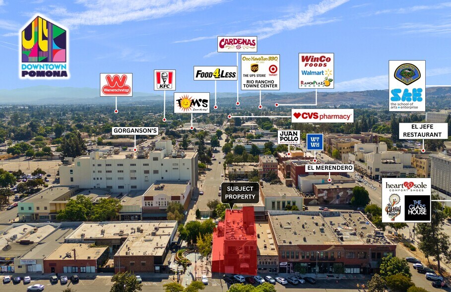 Primary Photo Of 197 E 2nd St, Pomona Bar For Sale