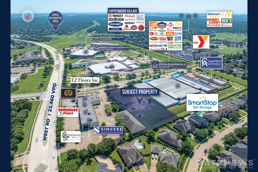 More Photos Of 8525 Queenston Blvd, Houston Freestanding For Sale