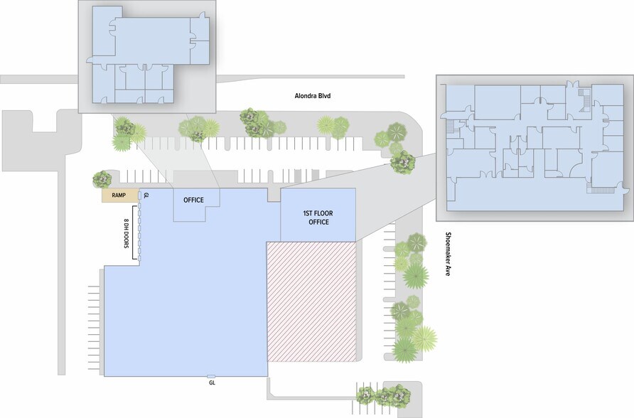 More Photos Of 12930 Alondra Blvd, Cerritos Warehouse For Lease