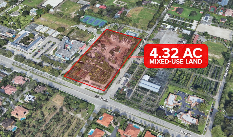 Primary Photo Of 12325 SW 72nd St, Miami Land For Sale