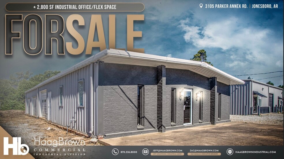 Primary Photo Of 3105 Parker Annex Rd, Jonesboro Warehouse For Sale