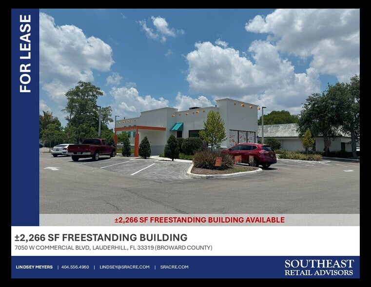 Primary Photo Of 7050 W Commercial Blvd, Lauderhill General Retail For Sale