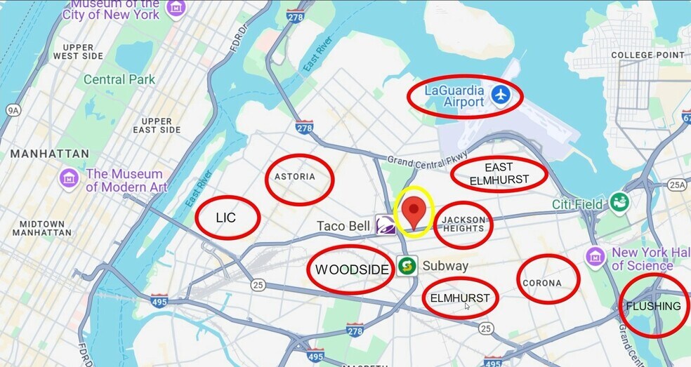 More Photos Of 7115 Northern Blvd, Jackson Heights Office For Sale