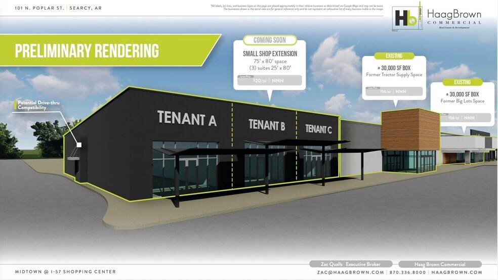 More Photos Of 101 N Poplar St, Searcy Storefront For Lease