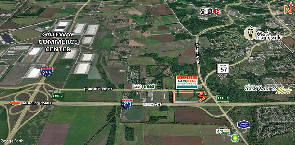 More Photos Of Chain Of Rocks Rd, Edwardsville Land For Sale