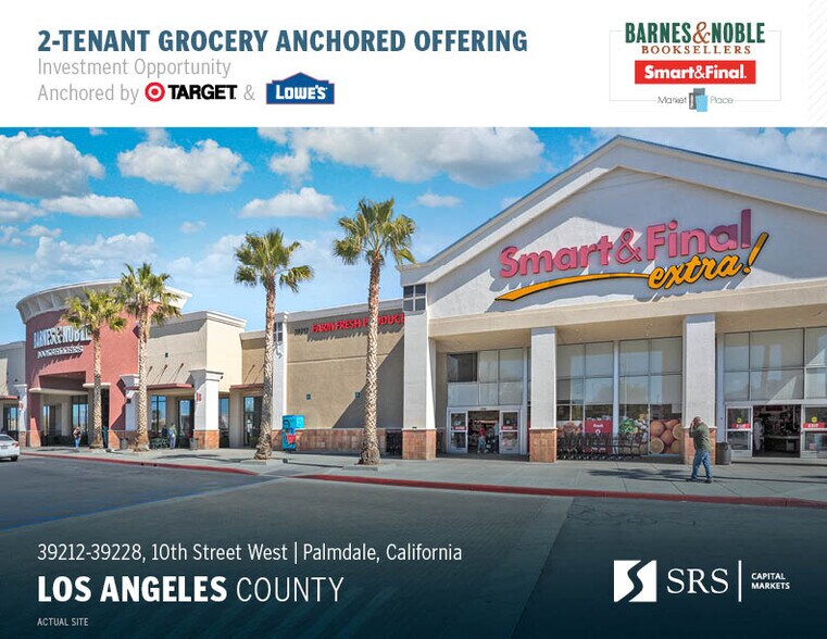 Primary Photo Of 39228 10th St W, Palmdale Supermarket For Sale