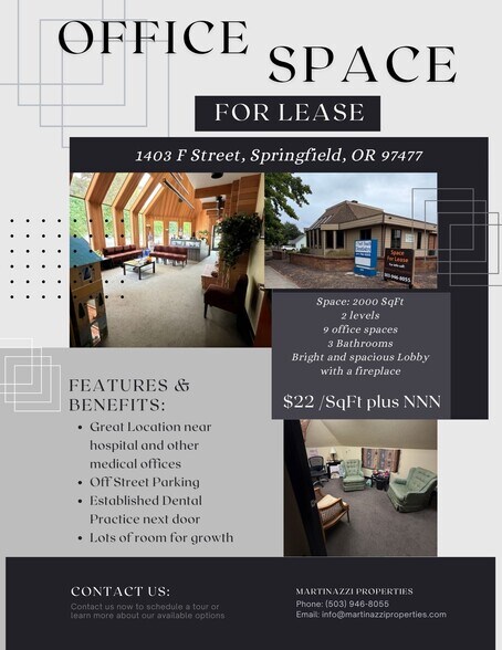 More Photos Of 1403 F St, Springfield Medical For Lease