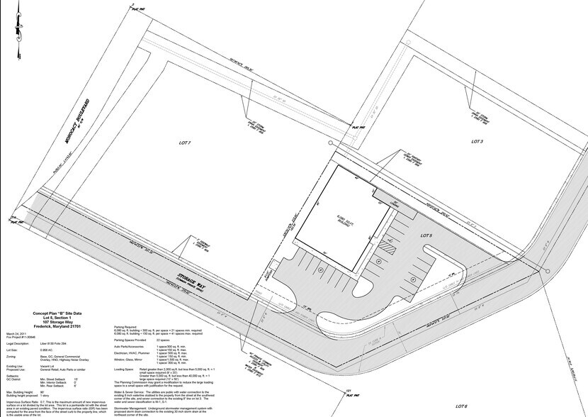 More Photos Of 107 Storage Way, Frederick Land For Sale