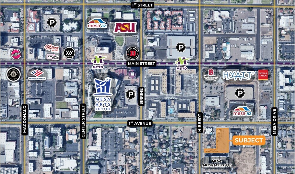 More Photos Of 225 E 1st Ave, Mesa Land For Lease