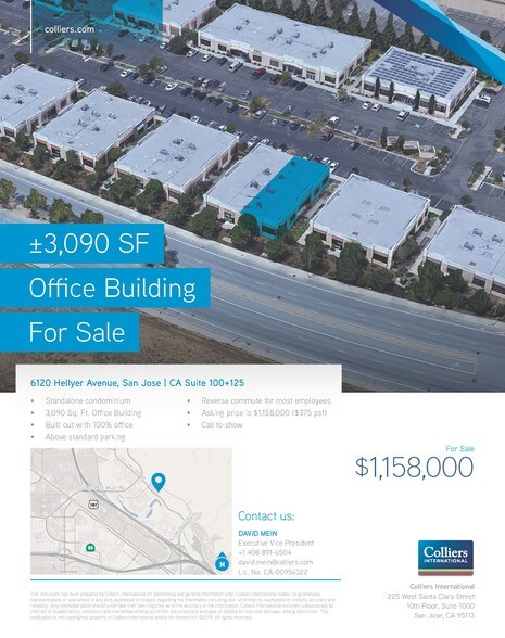 More Photos Of 6120 Hellyer Ave, San Jose Medical For Sale