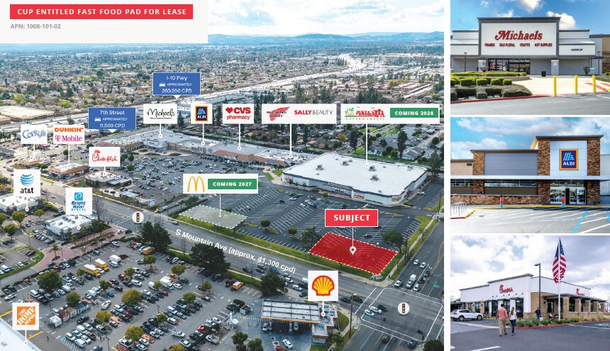 Primary Photo Of 233 S Mountain Ave, Upland Land For Lease