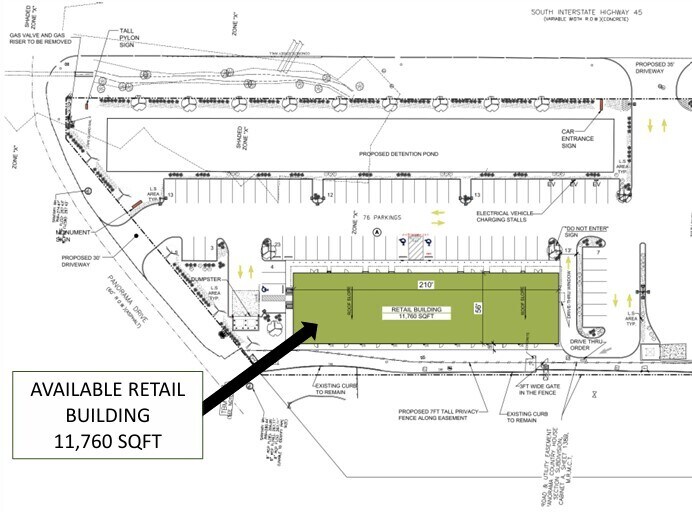 More Photos Of 9355 I-45, Panorama Village Unknown For Lease