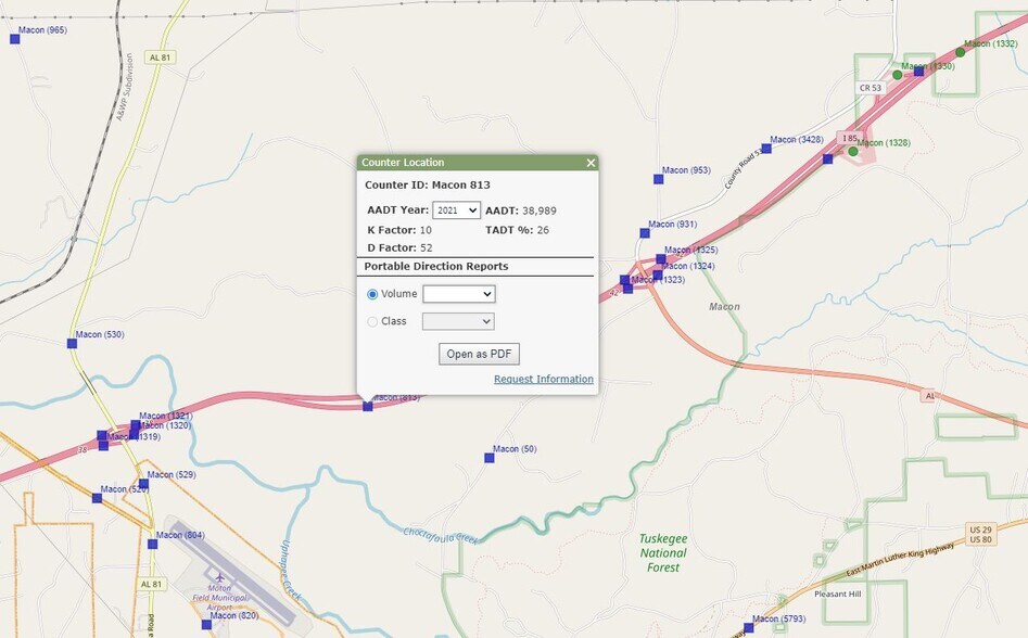 More Photos Of 3903 County Road 53, Tuskegee Land For Sale