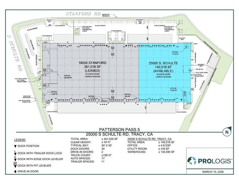 More Photos Of 25000 S Schulte Rd, Tracy Distribution For Lease