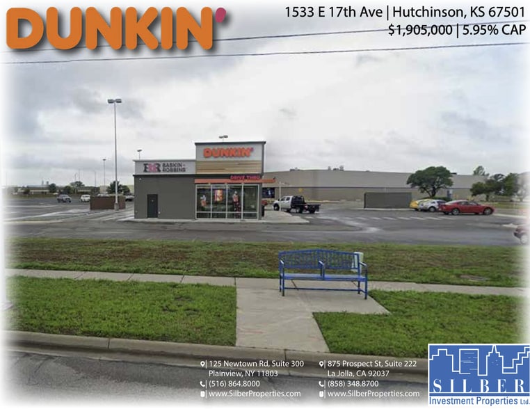 Primary Photo Of SEQ E 17th St & Waldron St, Hutchinson Fast Food For Sale