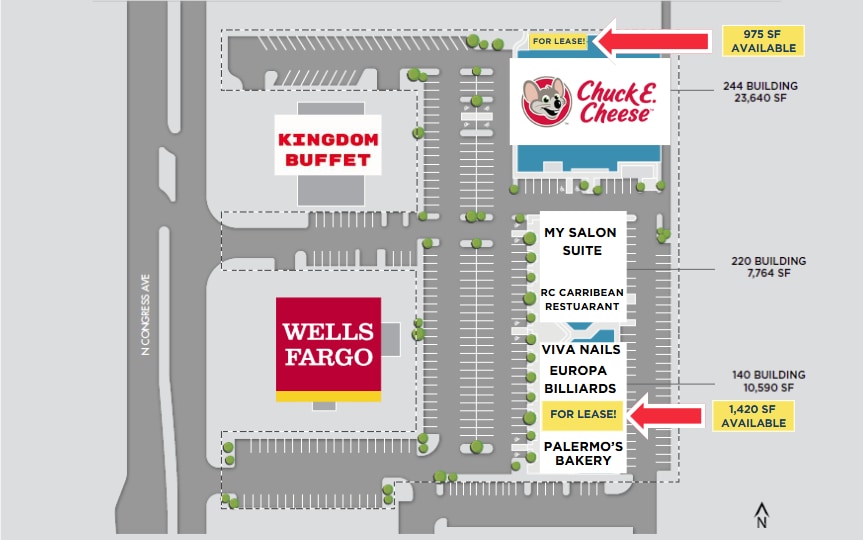 More Photos Of 140-246 Congress Ave, Boynton Beach Freestanding For Lease