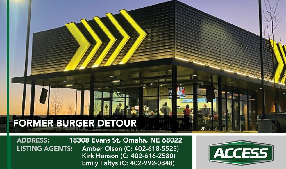 Primary Photo Of 18308 Evans St, Elkhorn Fast Food For Lease