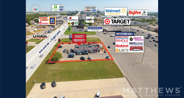 More Photos Of 1220 9th Ave SE, Watertown Fast Food For Sale