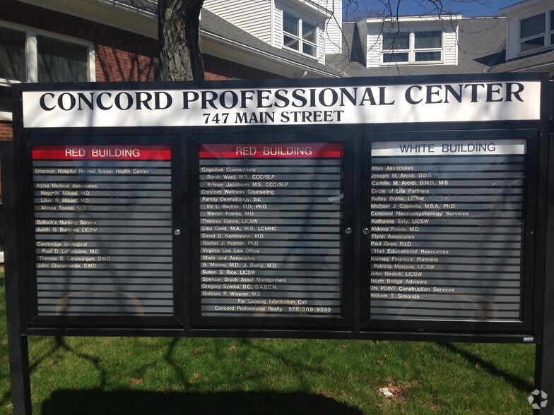 More Photos Of 747 Main St, Concord Medical For Lease