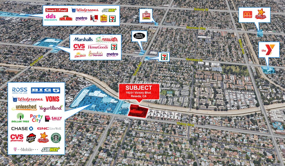 More Photos Of 19231 Victory Blvd, Reseda Medical For Lease