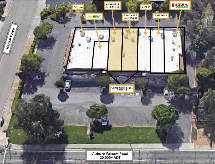 More Photos Of 650 Auburn Folsom Rd, Auburn General Retail For Lease