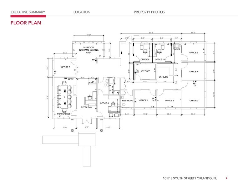 More Photos Of 1017 E South St, Orlando Office Residential For Sale
