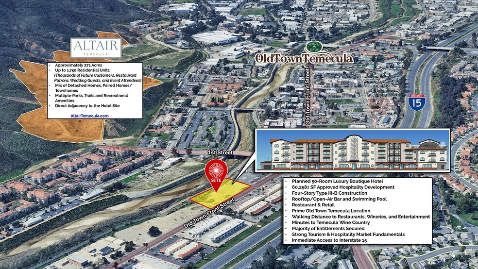 Primary Photo Of Old Town Front St, Temecula Land For Sale