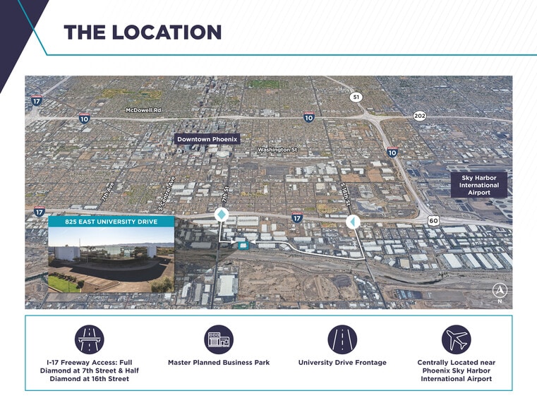 More Photos Of 825 E University Dr, Phoenix Manufacturing For Lease