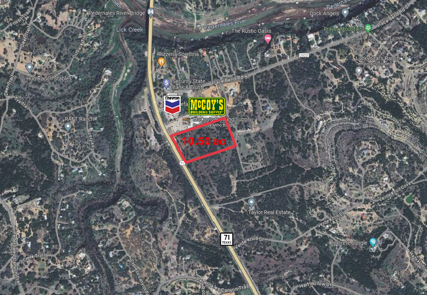 Primary Photo Of 23310 State Highway 71, Spicewood Land For Sale