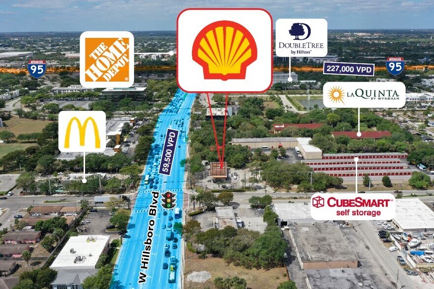 More Photos Of 301 W Hillsboro Blvd, Deerfield Beach General Retail For Sale