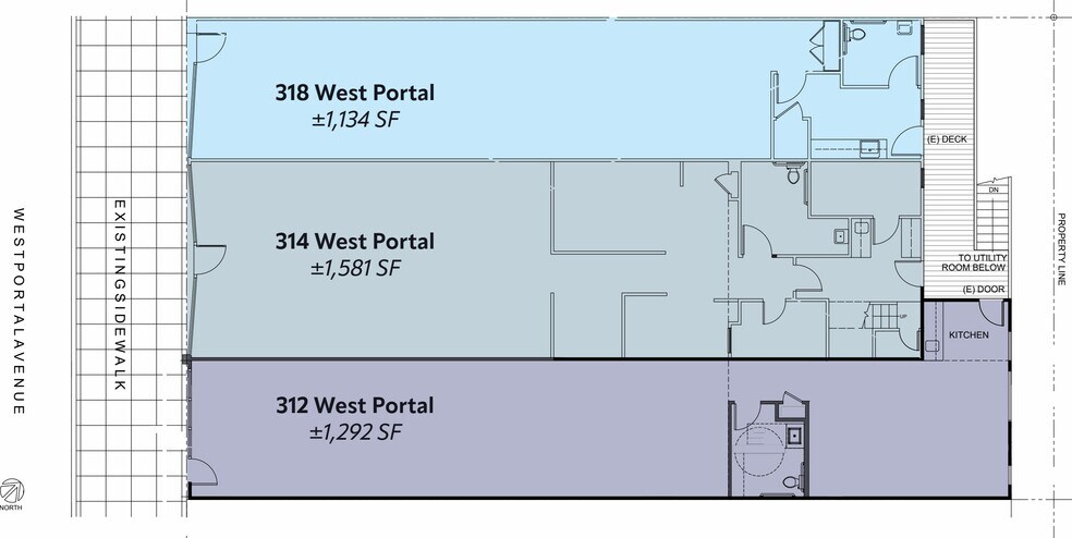 More Photos Of 312-318 W Portal Ave, San Francisco Freestanding For Sale