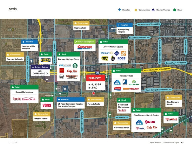 More Photos Of 7315 W Warm Springs Rd, Las Vegas Unknown For Lease