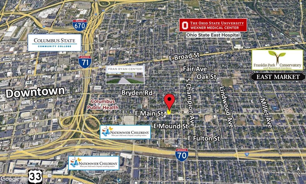 More Photos Of 1010-1016 E Main St, Columbus Storefront Retail Residential For Sale