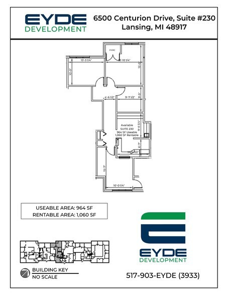 More Photos Of 6500 Centurion Dr, Lansing Office For Lease
