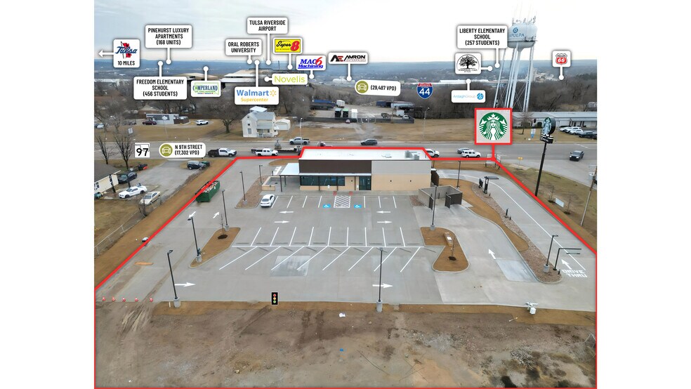 More Photos Of 1304 N 9th St, Sapulpa Fast Food For Sale