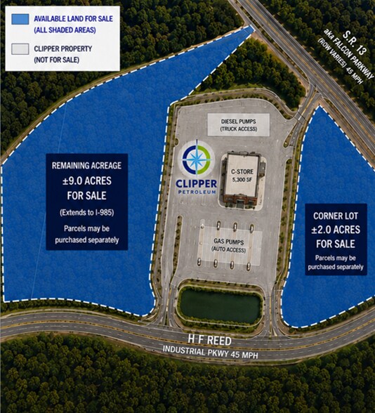 More Photos Of H. F. Reed Industrial Parkway, Flowery Branch Land For Sale