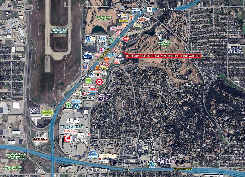 More Photos Of 401-411 Alta Mere Dr, Fort Worth Storefront For Lease