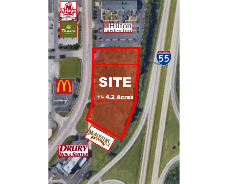 More Photos Of 3124 S Dirksen Pky, Springfield Land For Sale